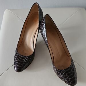 Giuseppe Zanotti Black Textured Heels